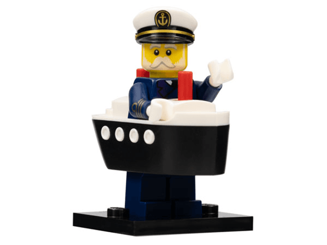 LEGO® Collectable Minifigures 71034 LEGO® Minifiguren Serie 23 - col23 Ferry Captain
